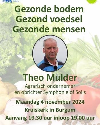 Denkdag – lezing Theo Mulder – ‘Is de boer, de dokter van de toekomst?’ 19.30 uur Kruiskerk