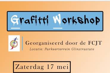 Graffiti workshop zaterdag 17 mei