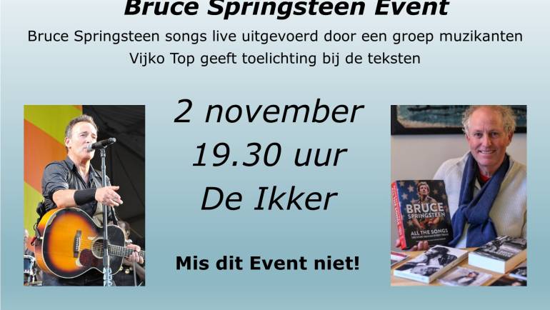 Bruce Springsteen Event in De Ikker
