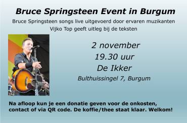 Bruce Springsteen Event in De Ikker