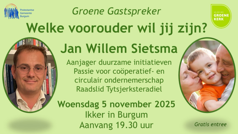 ‘Denkdag’ Gastspreker Jan Willem Sietsma in De Ikker