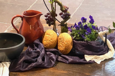 Bloemschikkingen in de veertigdagentijd