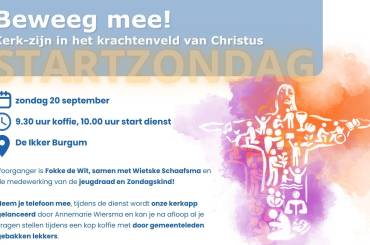 Startzondag! 20 sept De Ikker